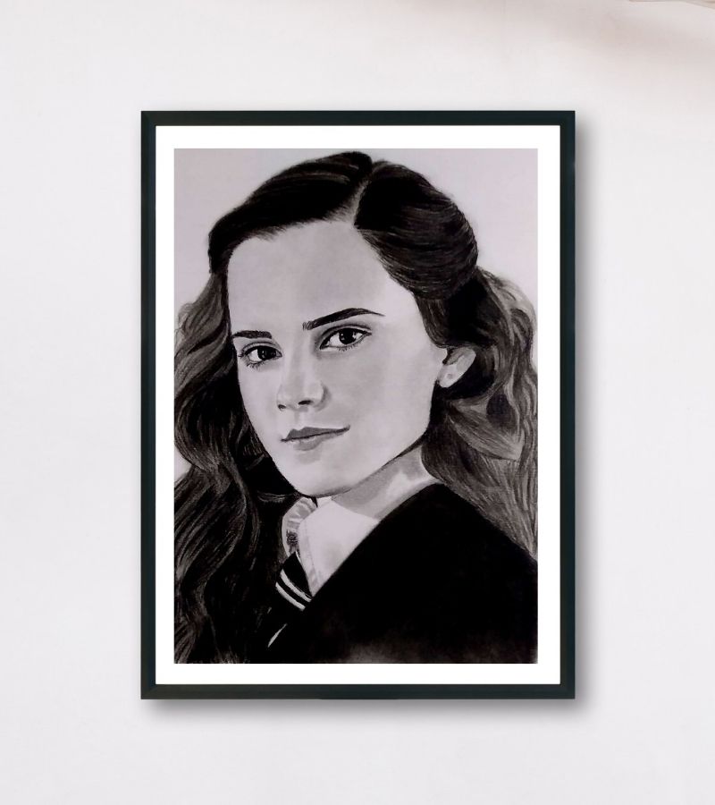 Emma Watsaon pencil sketch